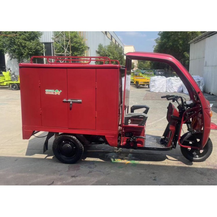 Трицикл грузовой GreenCamel Тендер C1500 BOX (60V 1000W) понижающая фото2